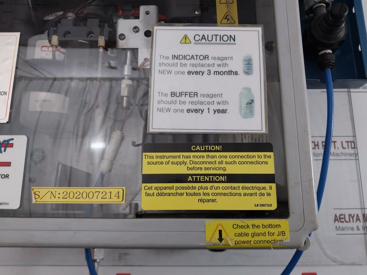 Online Residual Chlorine Monitor Ip66 Hf Scientific 28030Rst Clx Xt