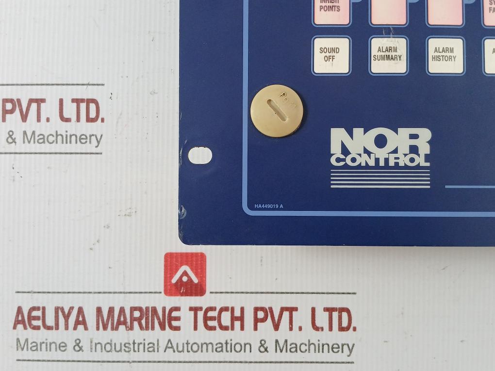 Operator Control Panel 8100192 Norcontrol