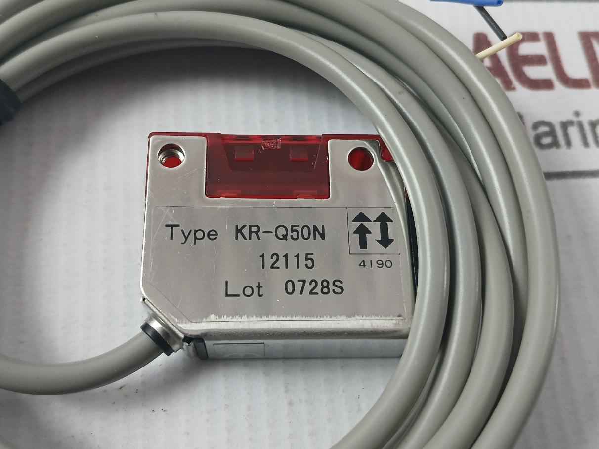 Optex Kr-q50N Photoelectric Sensor Dc 10-30V