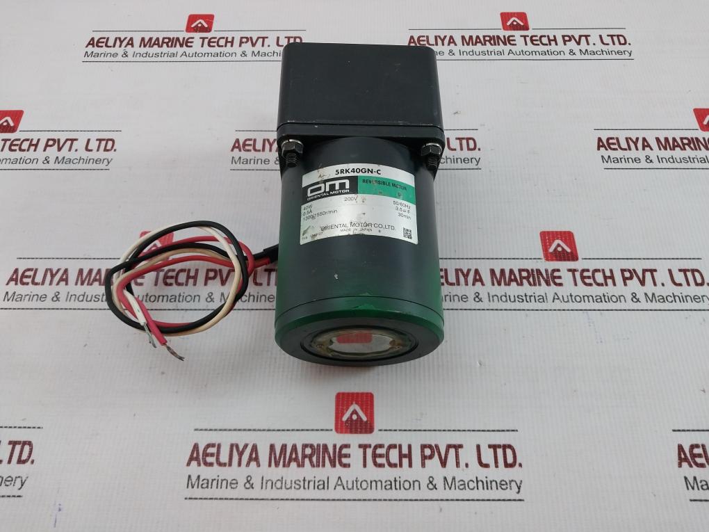 5Rk40Gn-c Reversible Ac Gear Motor Oriental Motor 200V 40W