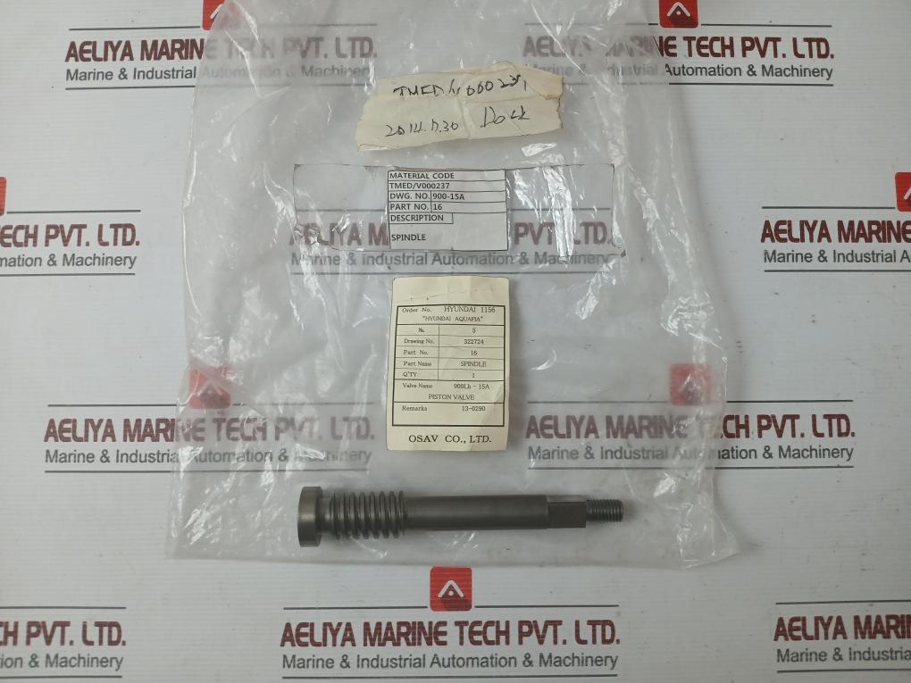 Osav Piston Valve 900Lb-15A Tmed/V000237