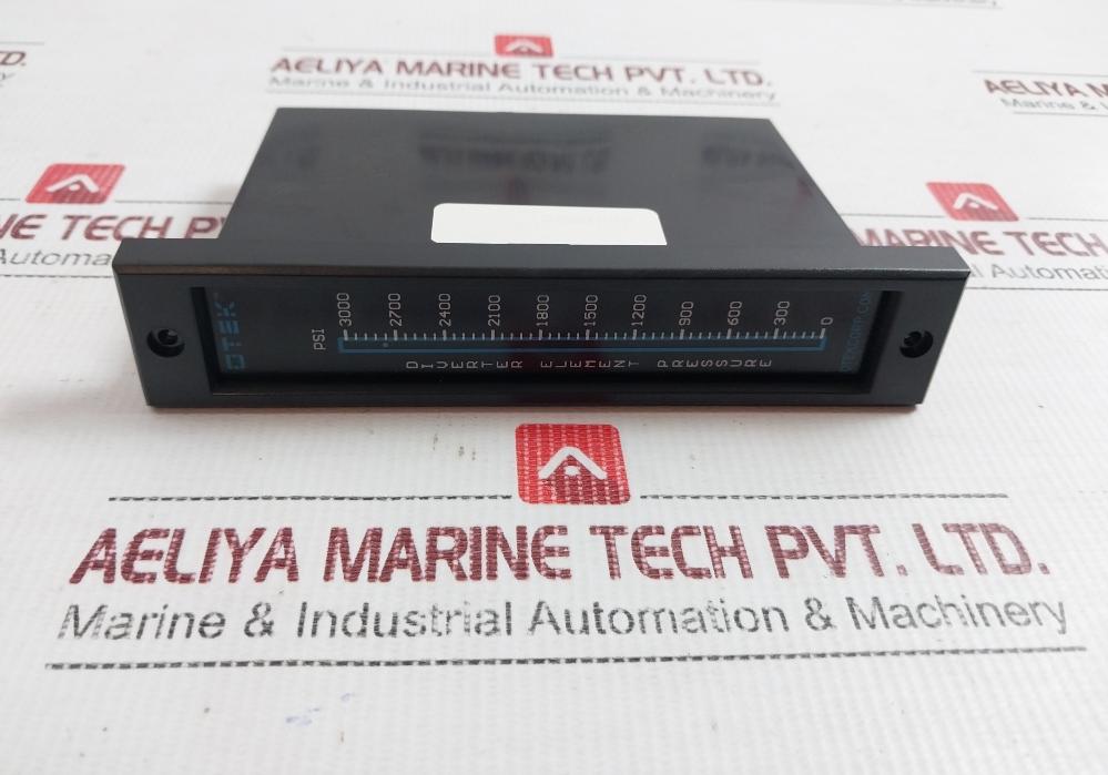 Hi-q101-099-00099-a7 Digital Bar Graph Display Meter 0-3000 Psi Otek