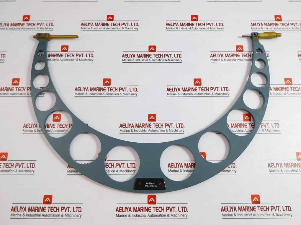 Outside Micrometer With Adjustable Anvils Set 500-600X0.01Mm Sku 204301
