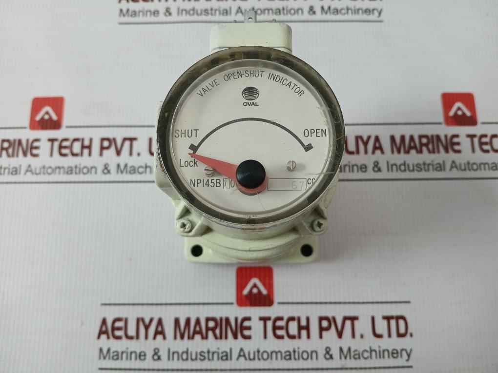 Valve Open-shut Indicator Oval Npi45B10