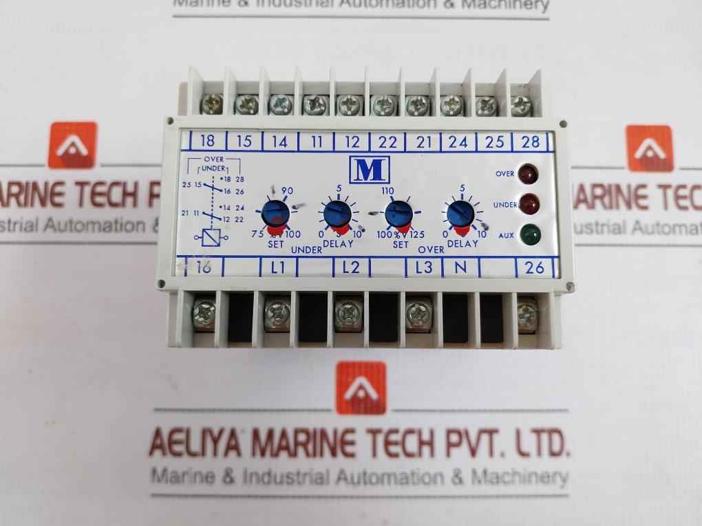 Over And Under Voltage Relay M200-v33W Multitek
