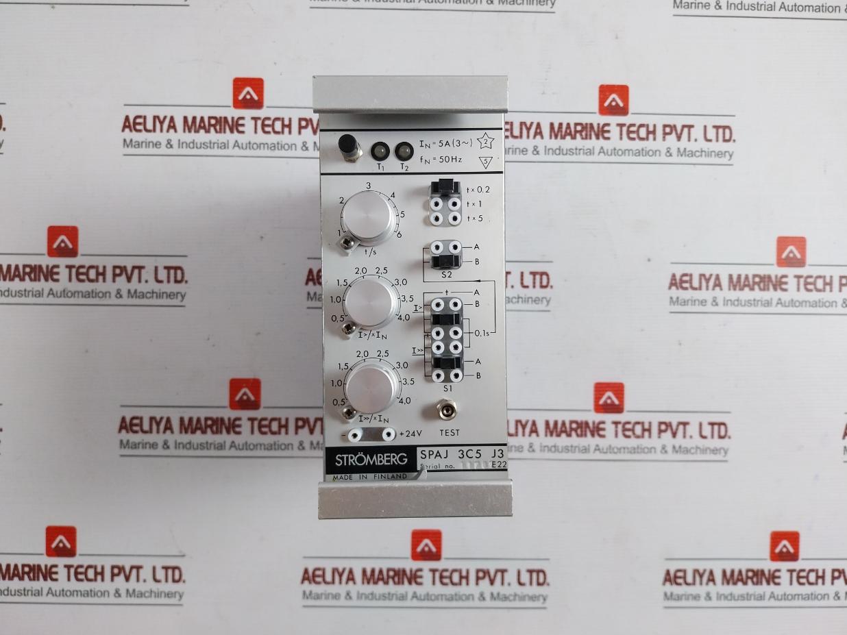 Overcurrent Relay 50/60 Hz Spaj 3C5 J3 Abb
