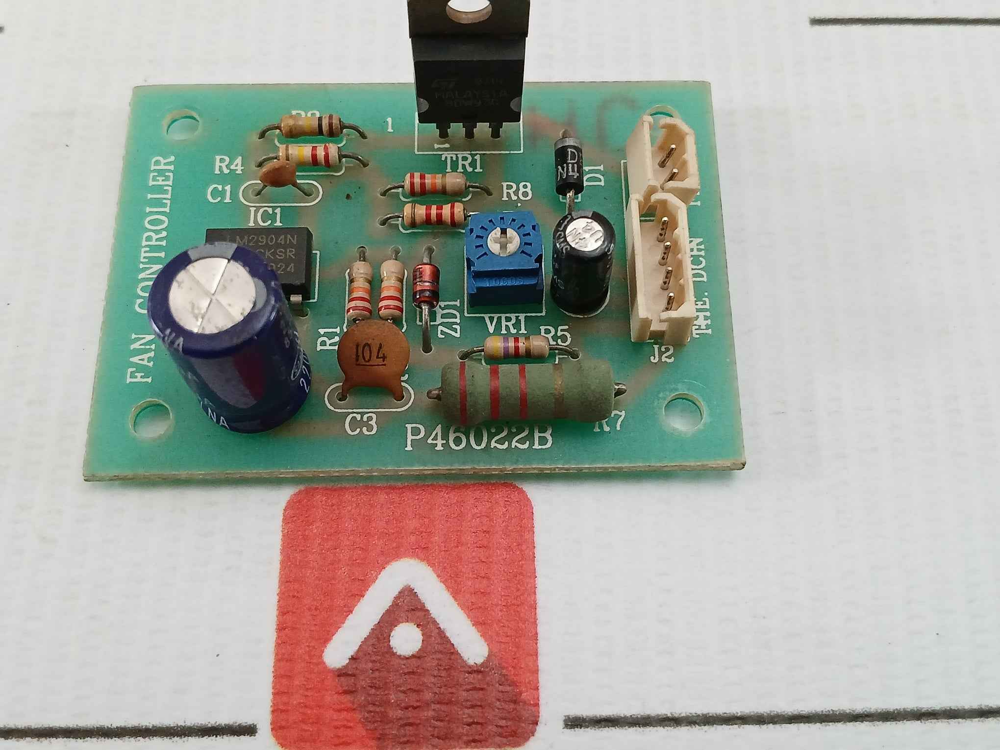 P46022B Fan Controller Pcb Used Condition