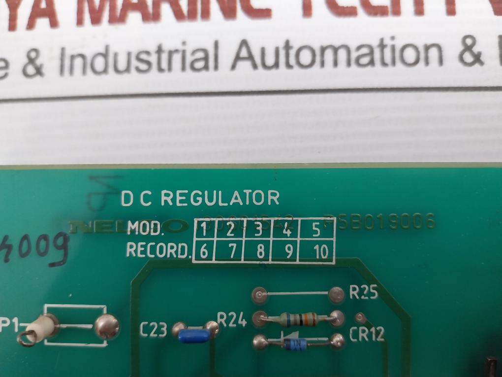P5B019006 Dc Regulator Control Card Brand Nelco