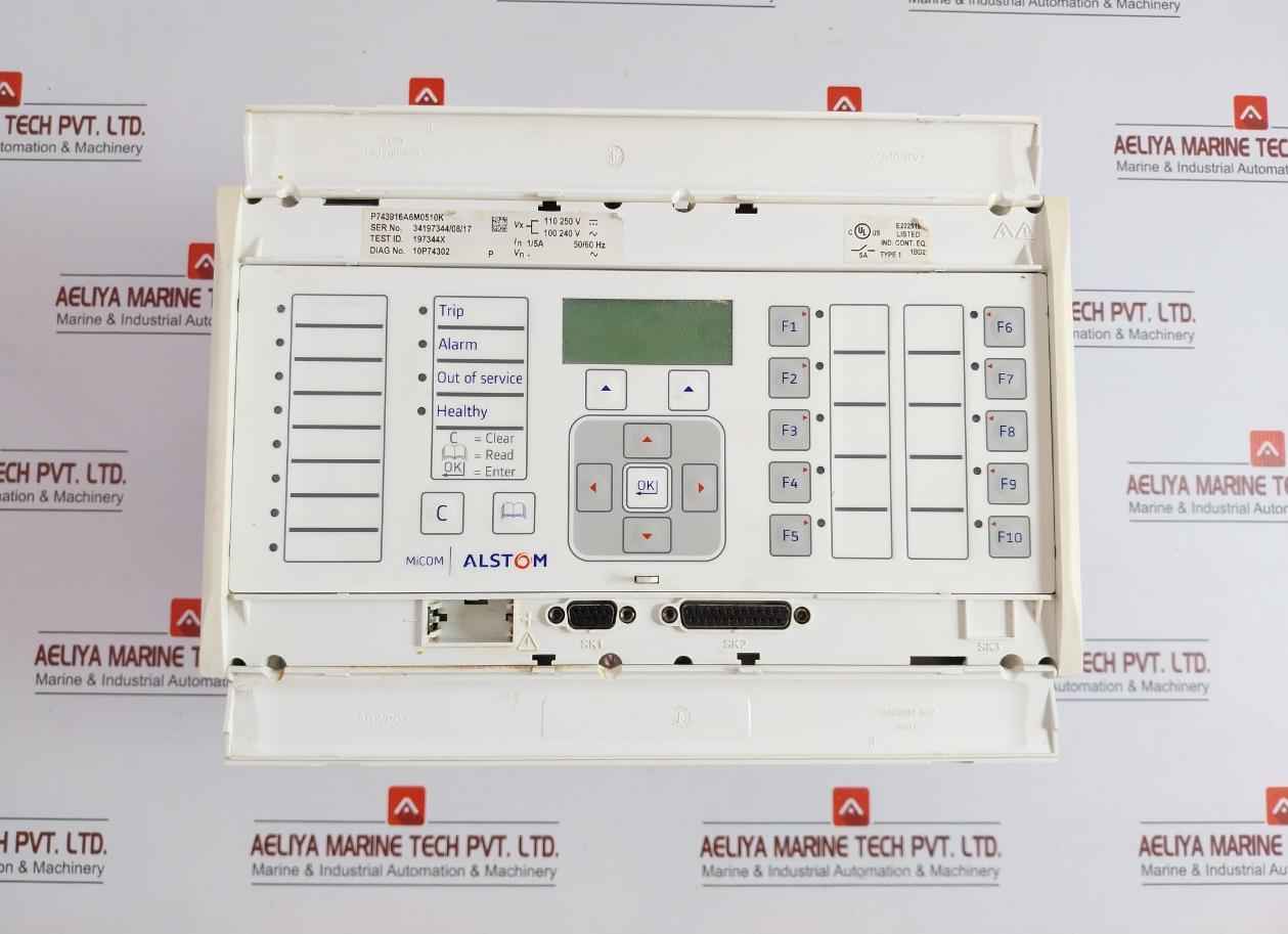 P743916A6M0510K Generator Protection Numerical Relay 1/5A Alstom
