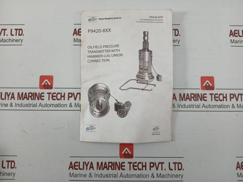 P9420-809-0350P Pressure Transmitter Tranducer Vishay Precision 0-5,000 Psi
