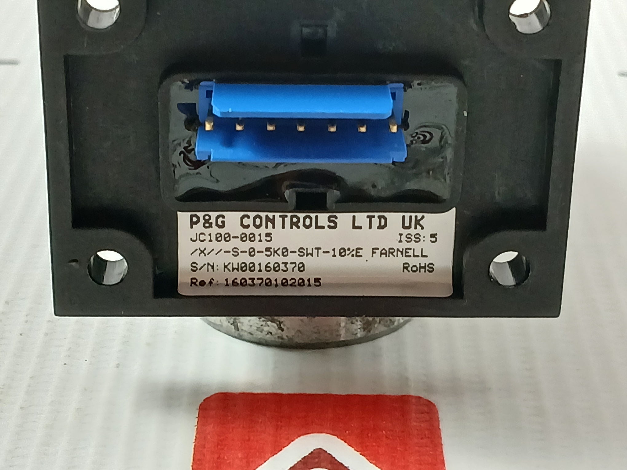 P&G Controls Jc100-0015 Joystick Controller