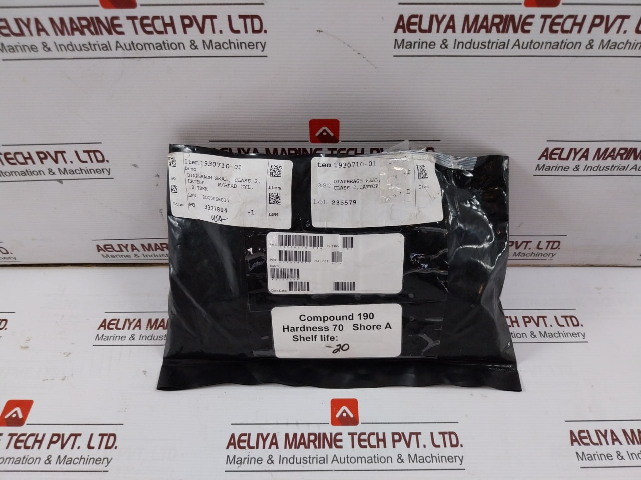 Pack of 4X 1930710-01 Rolling DIAPHRAGM SEAL CLASS 3