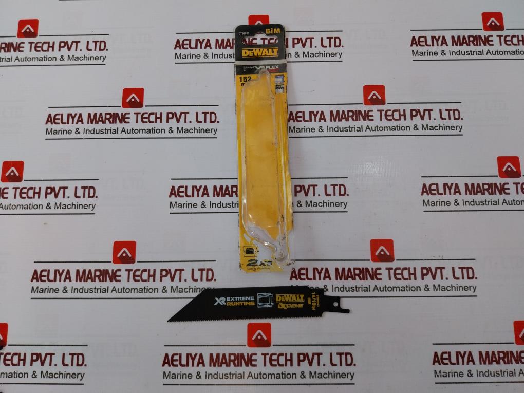 Pack of 4X DEWALT DT99553-QZ FLEXVOLT Cutting Length Reciprocating Saw Blade