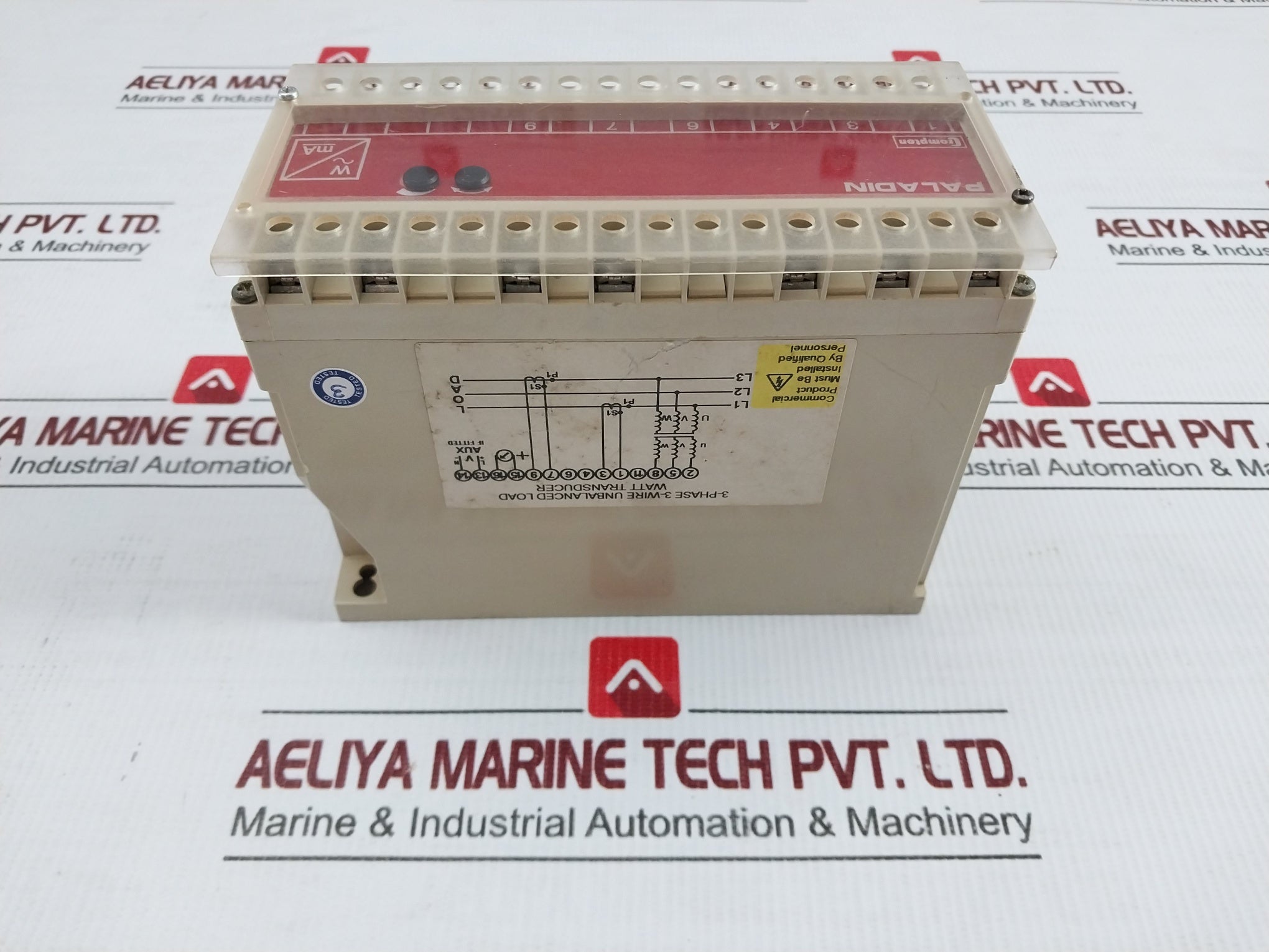 Paladin-Unbalanced-Load-Watt-3-Phase-3-Wire-60hz-Crompton-Instruments-256-Twmw-4