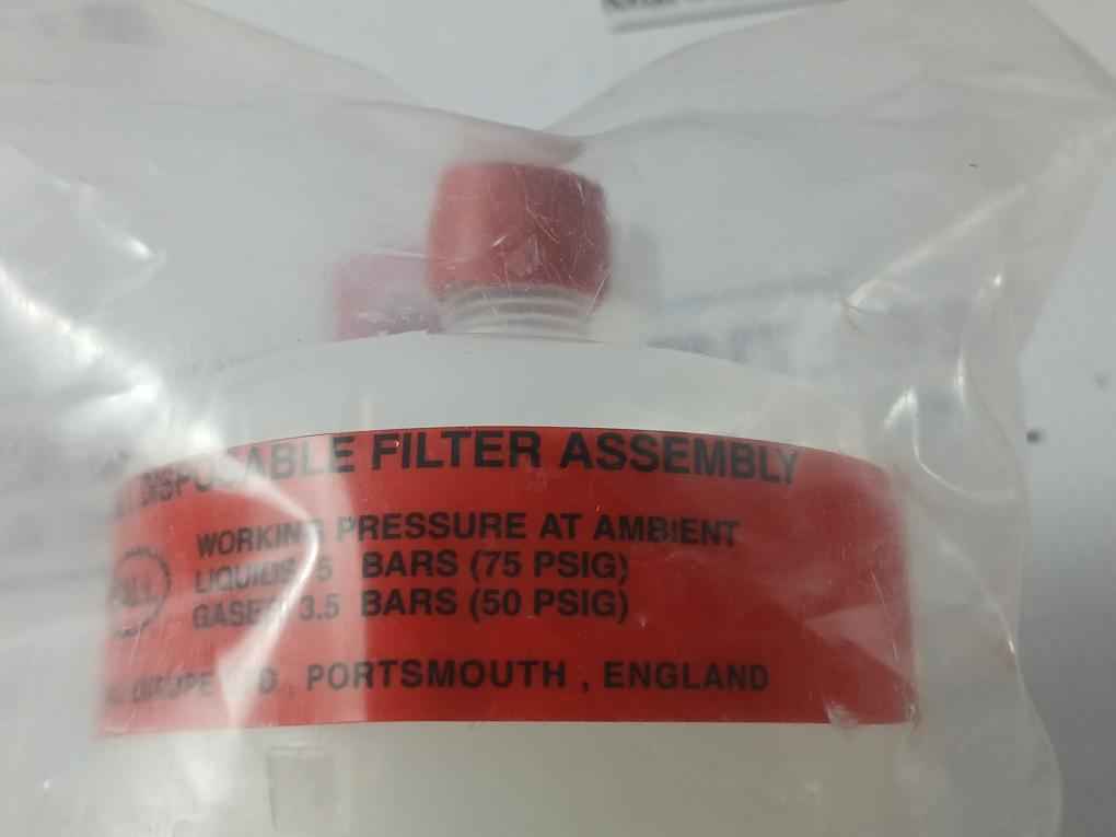 Pall Dfa4201 J/00 Hdc Ii Capsule Filter Ih0489003 5 Bars ( 75 Psig)