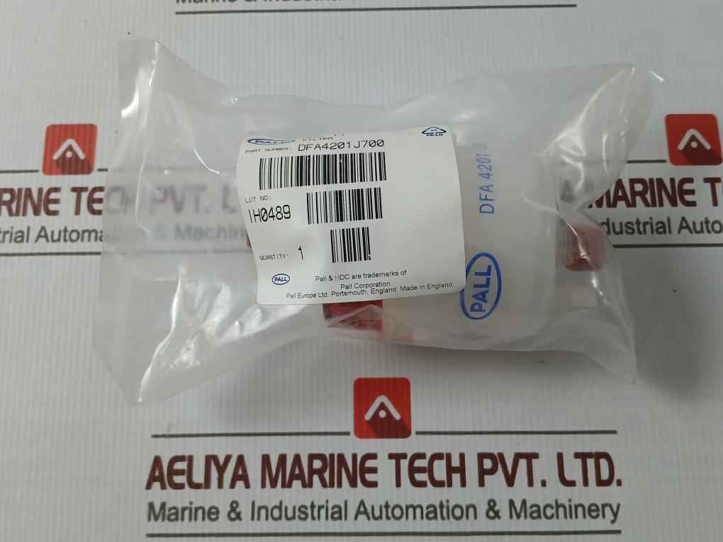 Pall Dfa4201 J/00 Hdc Ii Capsule Filter Ih0489003 5 Bars ( 75 Psig)