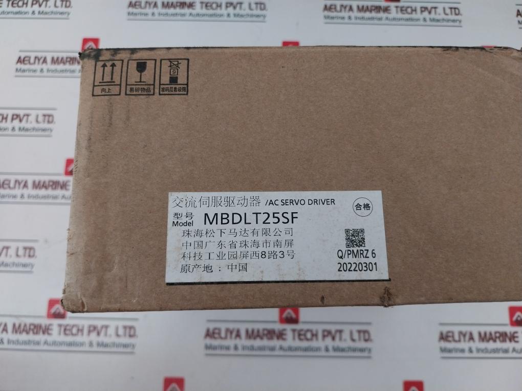 Panasonic Mbdlt25Sf Ac Servo Driver Minas A6 Series 400W 200-240V