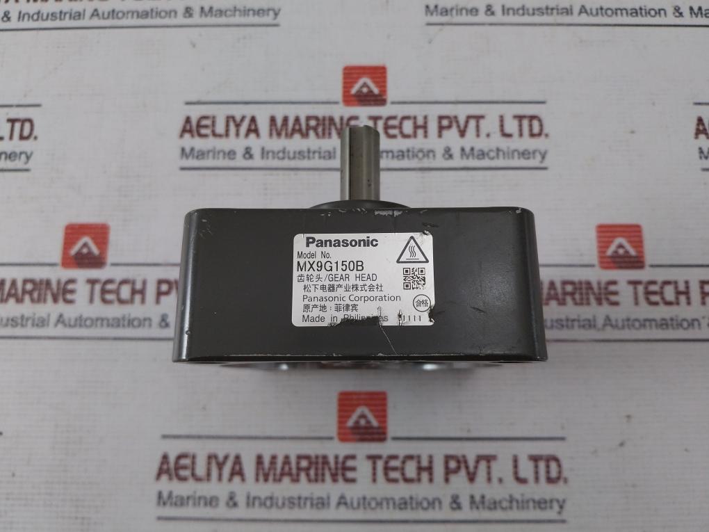 Panasonic Mx9G150B Gear Head Ac Geared Motor 608X6D 626Z/626D