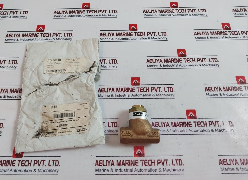 Parker 032500319 3/8" Flow Control Valve 250 Psig