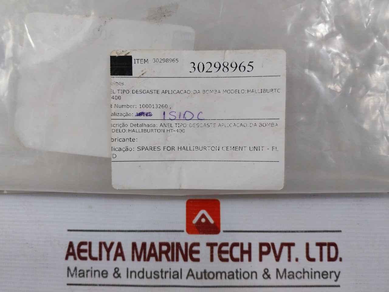 Parker 100013260 Wear Band Ring 6-1/2" Pump Ht-400 W2-6250-500