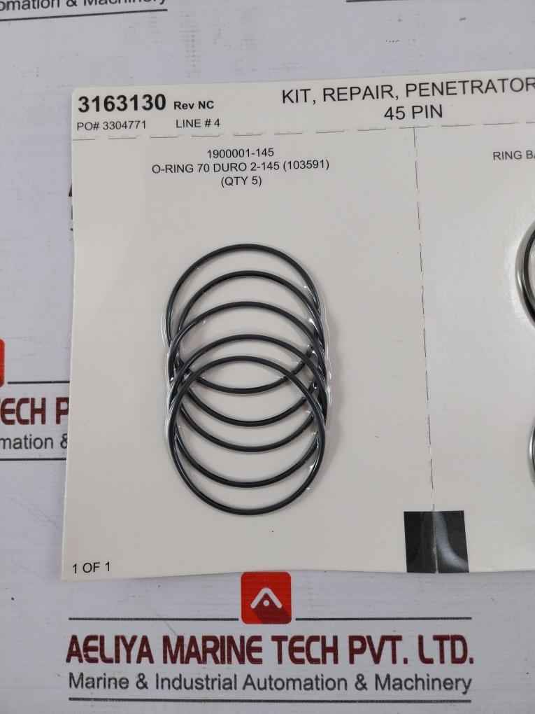 Parker 3163130 Repair Penetrator Kit 45 Pin O-ring Nitrile 70A