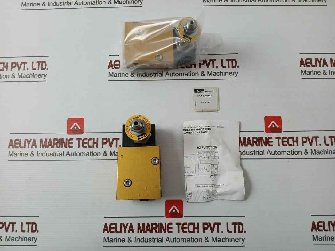 Parker 341L9534 Interface Solenoid Valve 490861