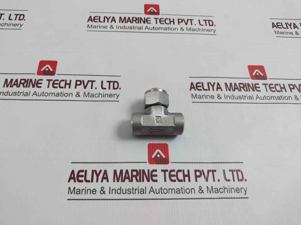 Parker 4f-ft4-10-ss Tee Filter Valve T0611