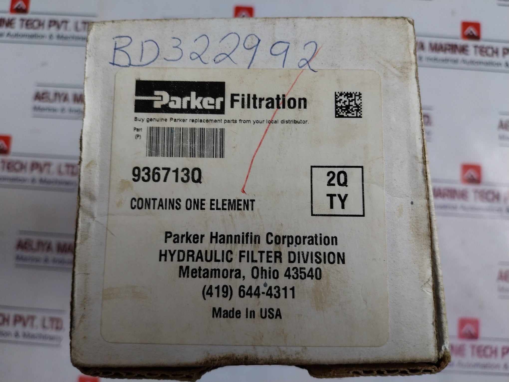 Parker 936713q Hydraulic Filter 1201140201