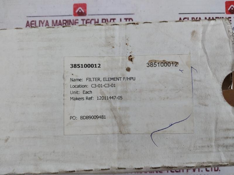 Parker 941043Q Wpf Series 10 Micron Filter Element For Hydraulic Power Unit