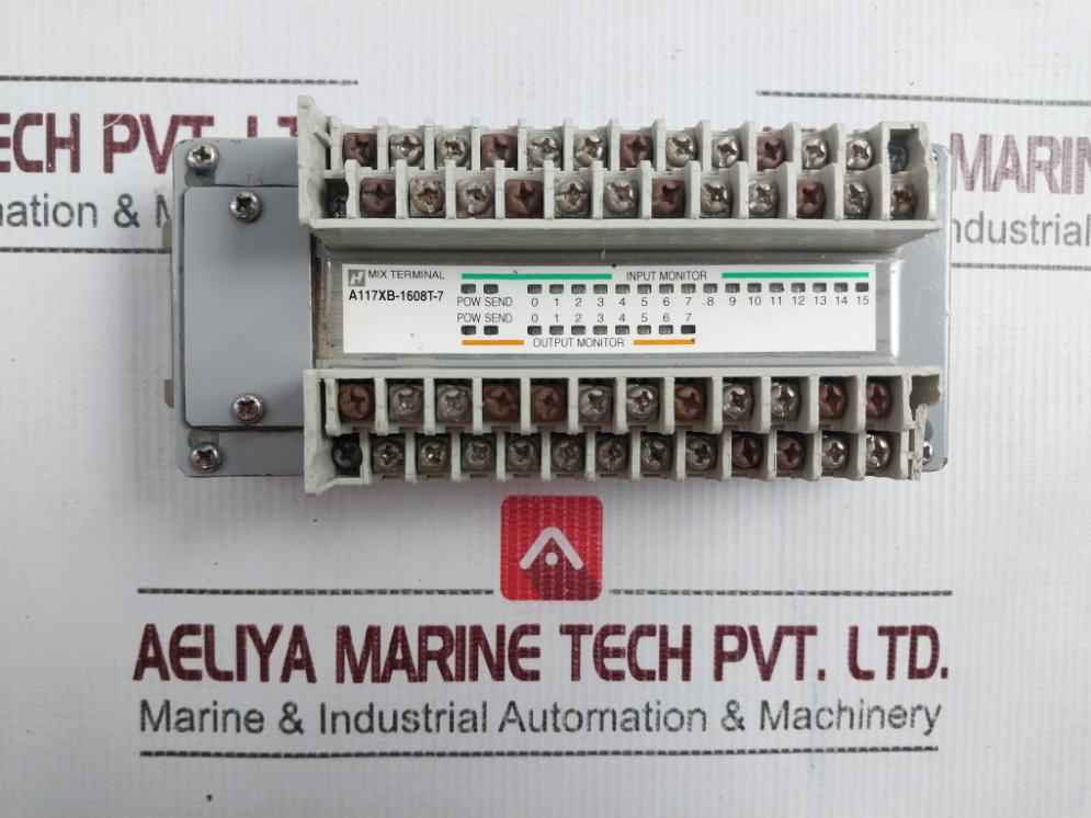 Parker A117Xb-1608T-7 Input Output Mix Terminal