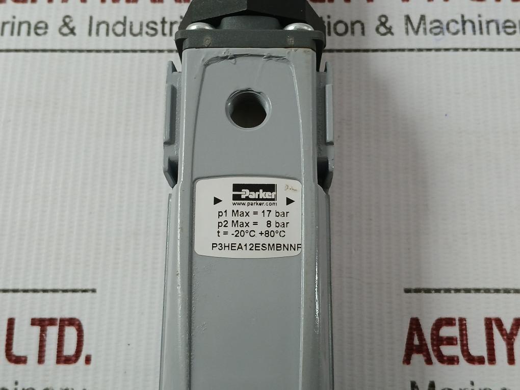 Parker Air Filter Regulator Pneumatic P3Hea12Esmbnnp