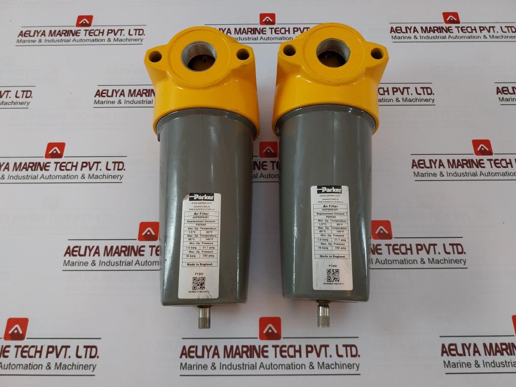 Parker Aop025Egfi Compressed Air Filter P025Ao 65 C I 149 C, 16 Barg 232 Psig