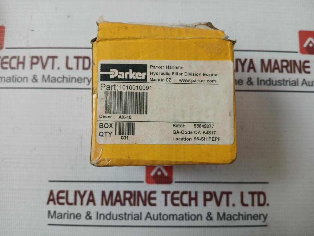 Parker Ax-10 Hydraulic Air Filter Element Ax-10