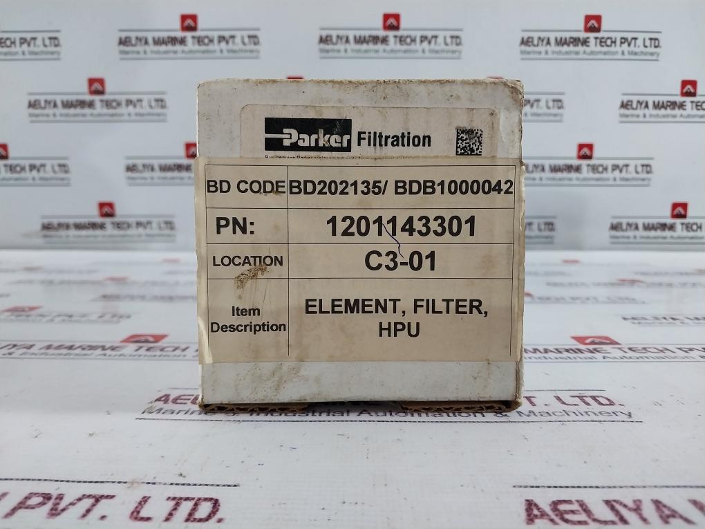 Parker Filtration 936602Q Hydraulic Filter Element Hpu 1201143301