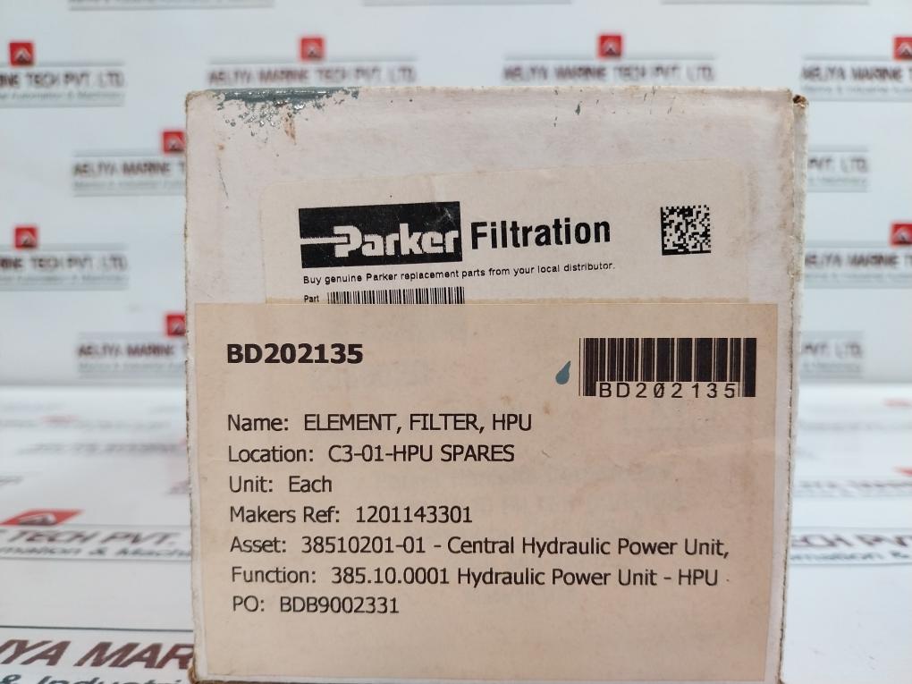 Parker Filtration 936602q Hydraulic Filter Element Hpu 10q 19xy 1201143301