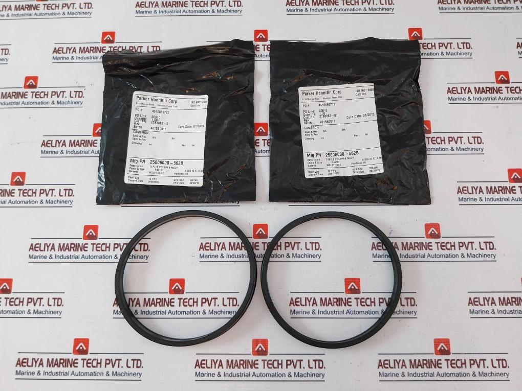 Parker Hannifin 25006000-562B Type B Polypak Seal Ring