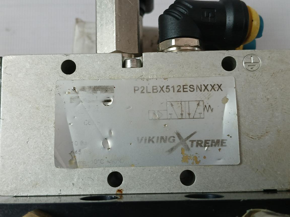 Parker P2Lbx512Esnxxx Viking Xtreme Pneumatic Valve P2E-kv32C 24Vdc 10Bar/145Psi