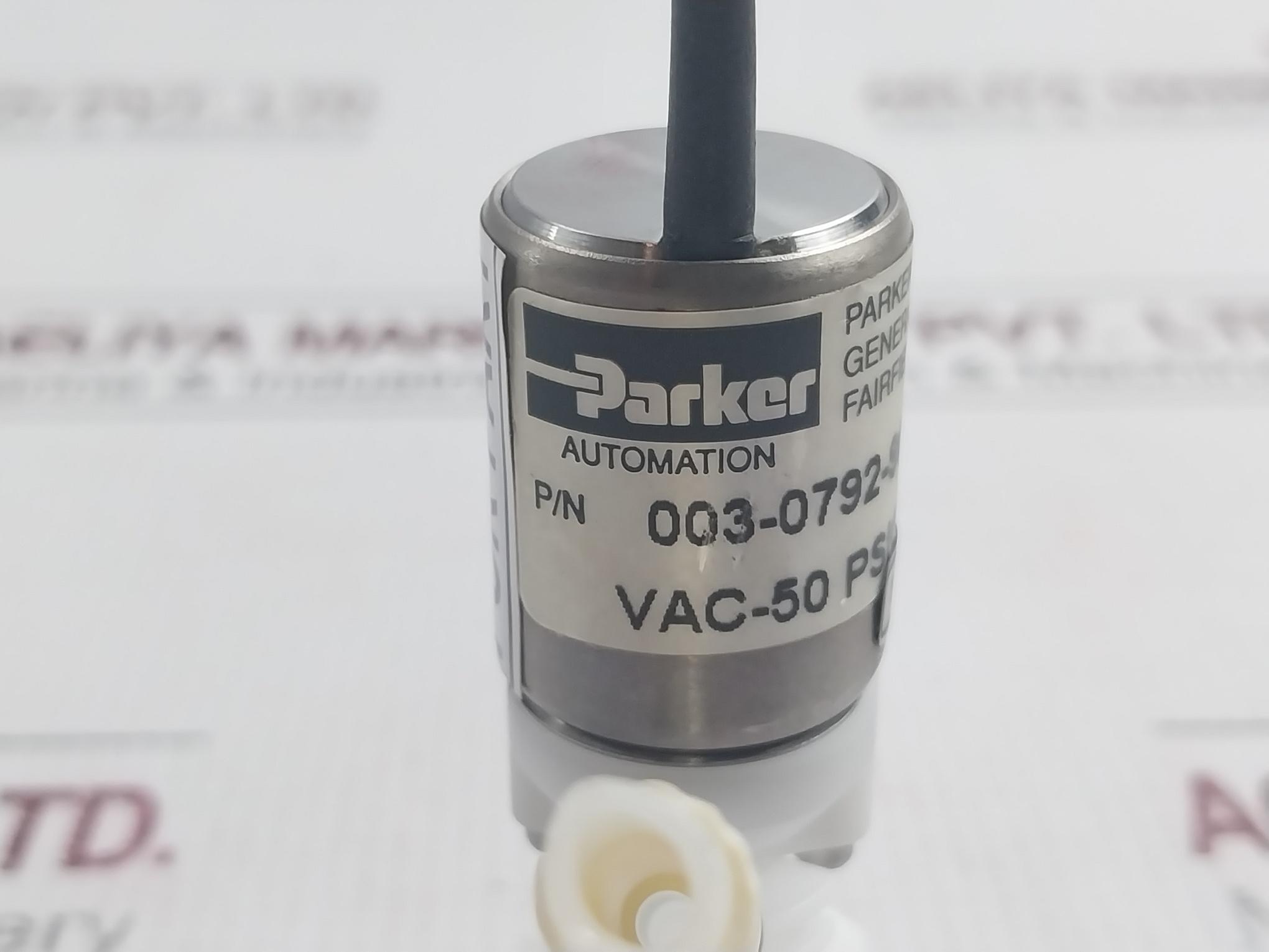 Parker 003-0792-900 Solenoid Valve