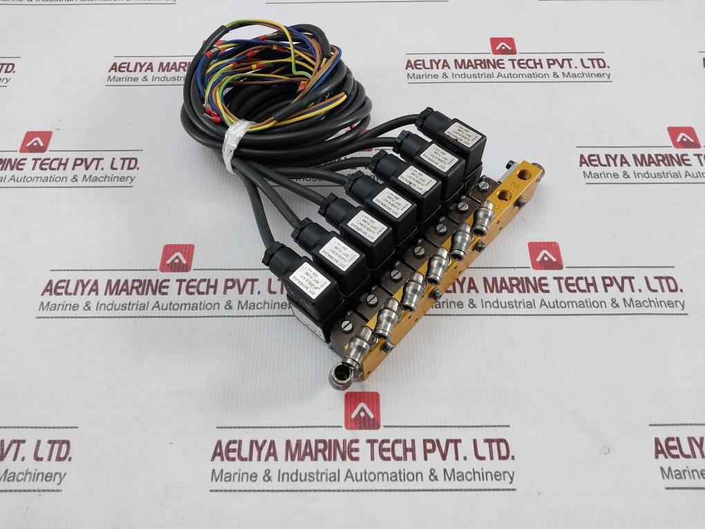 Parker 482606C2 Solenoid Operated Valve Manifold 131M7550