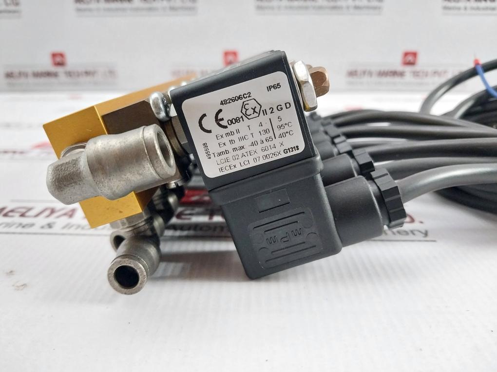 Parker 482606C2 Solenoid Valve Manifold Assy
