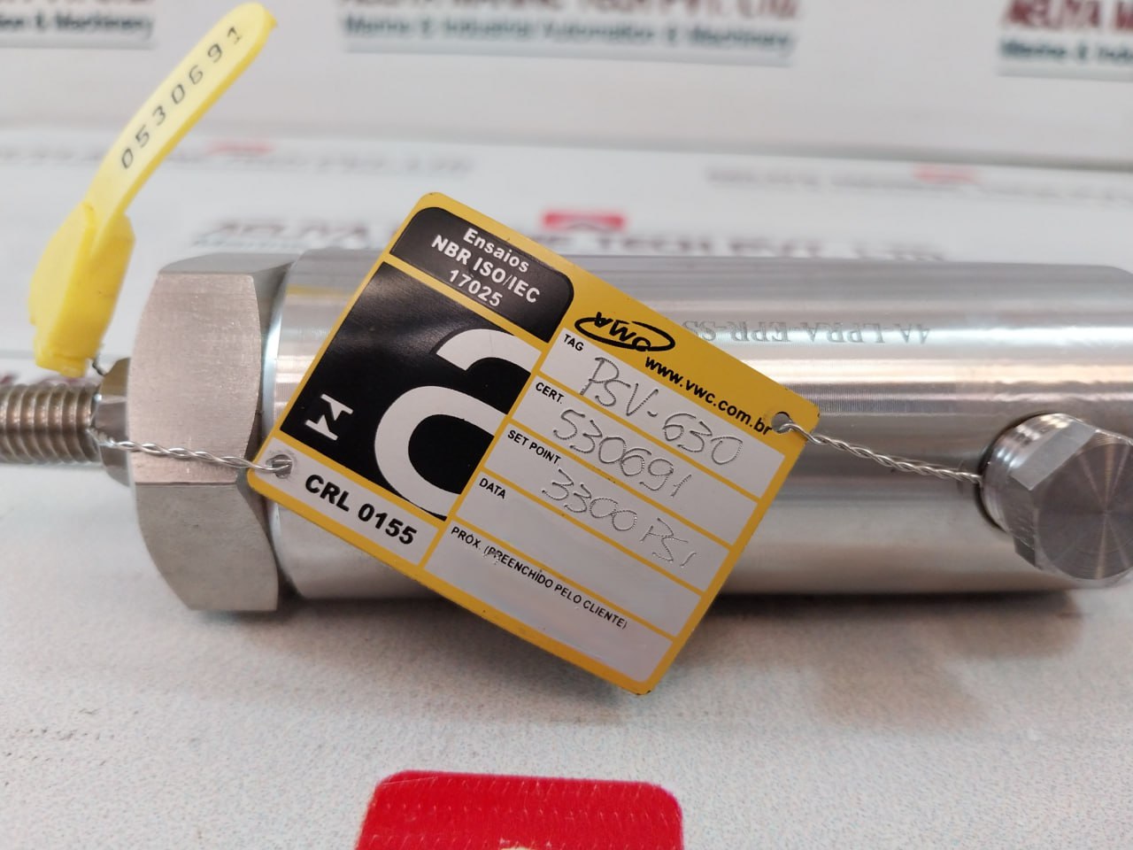 Parker 4A-lpra-epr-3,300-sslh3690 Diverter Control Panel Relief Valve
