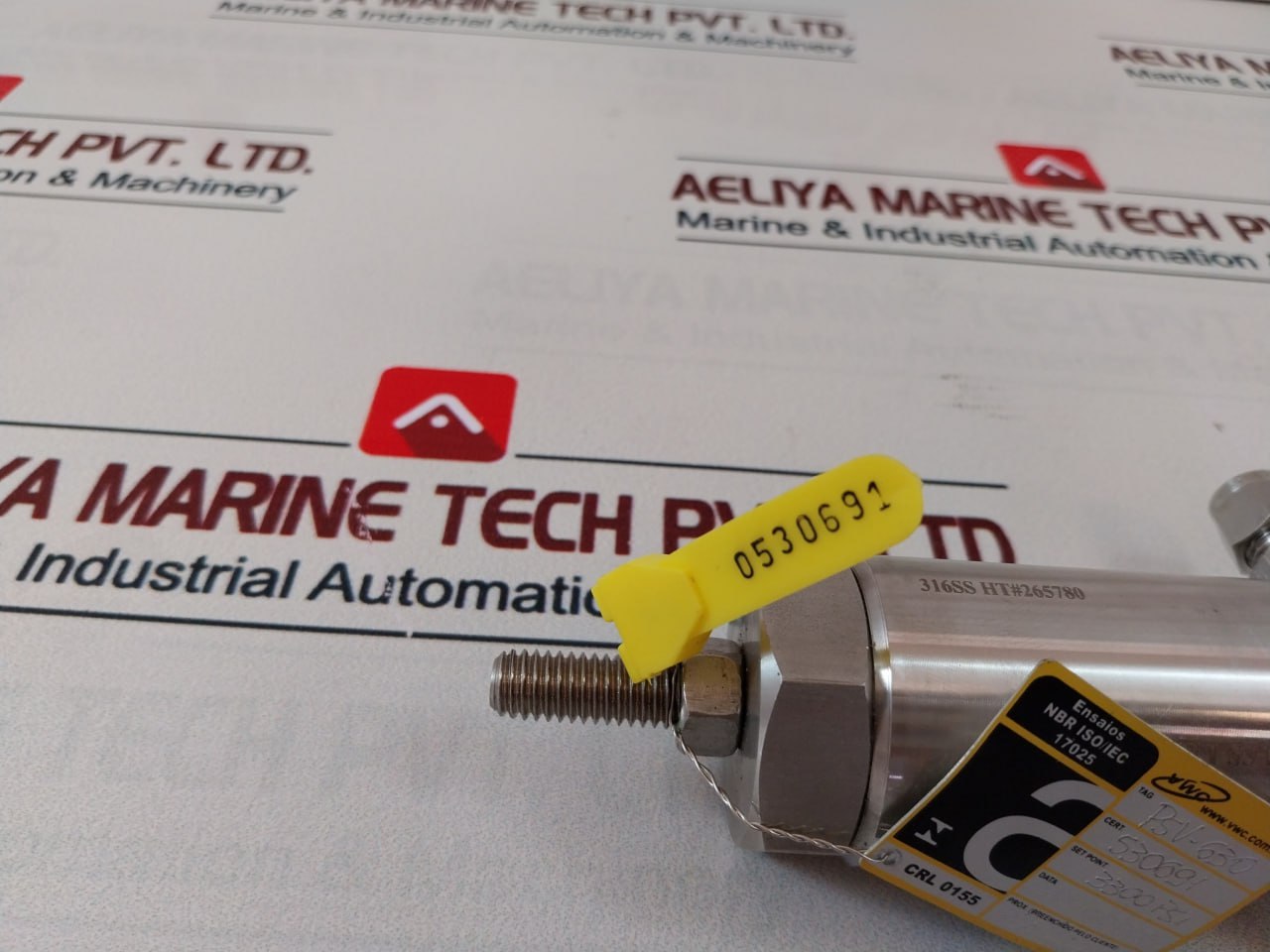 Parker 4A-lpra-epr-3,300-sslh3690 Diverter Control Panel Relief Valve
