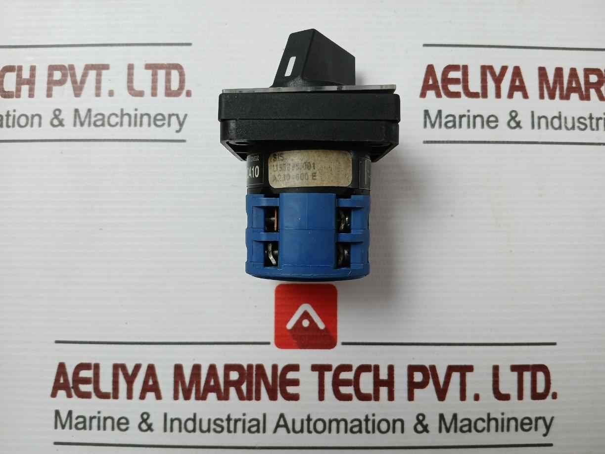 Part No: Ca10 Kraus & Naimer A230.600 E, Rotary Cam Switch 20A 300Vac Ac-21A