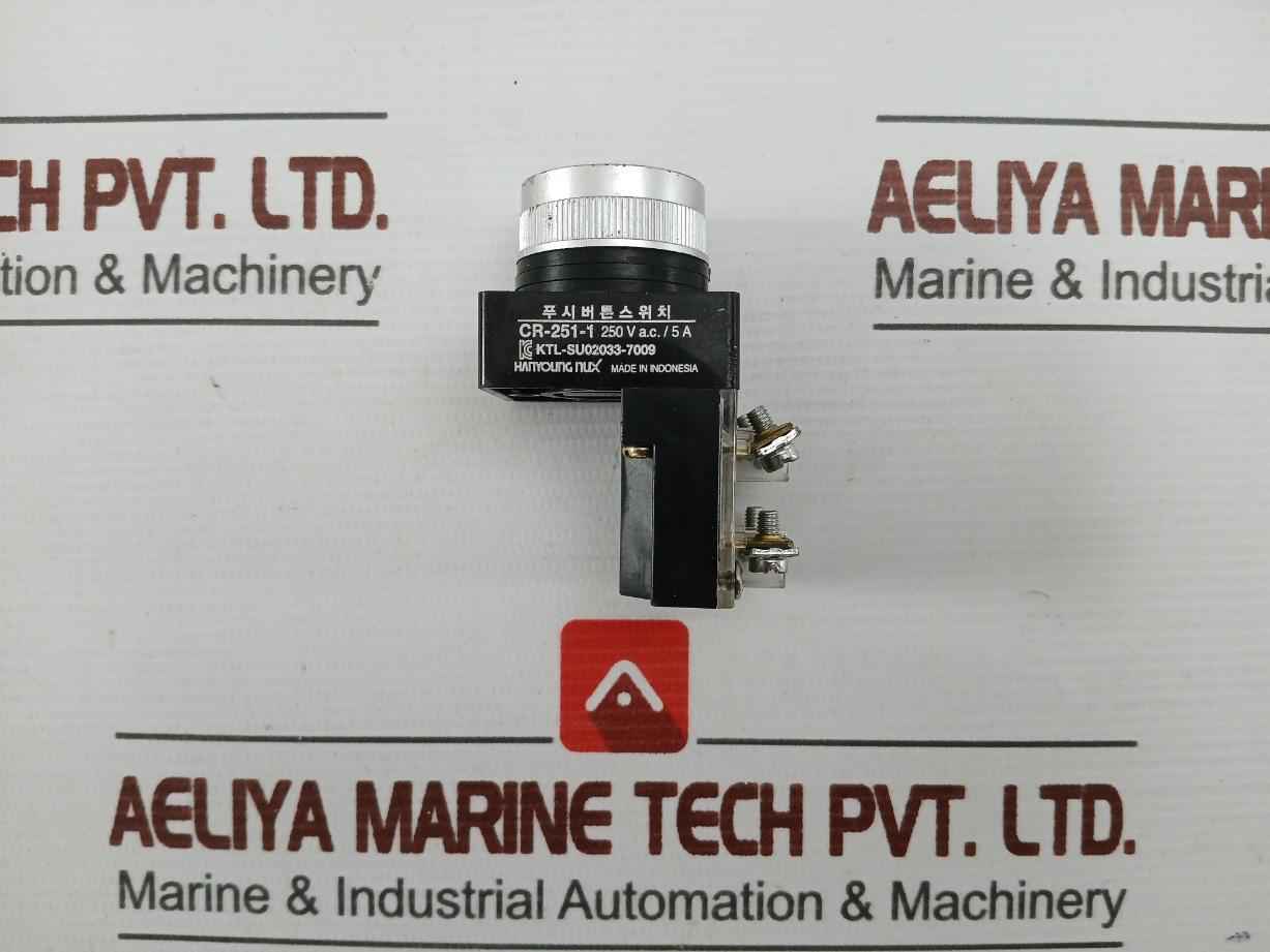 Part No: Nux Cr-251-1 Hanyoung New Push Button Switch