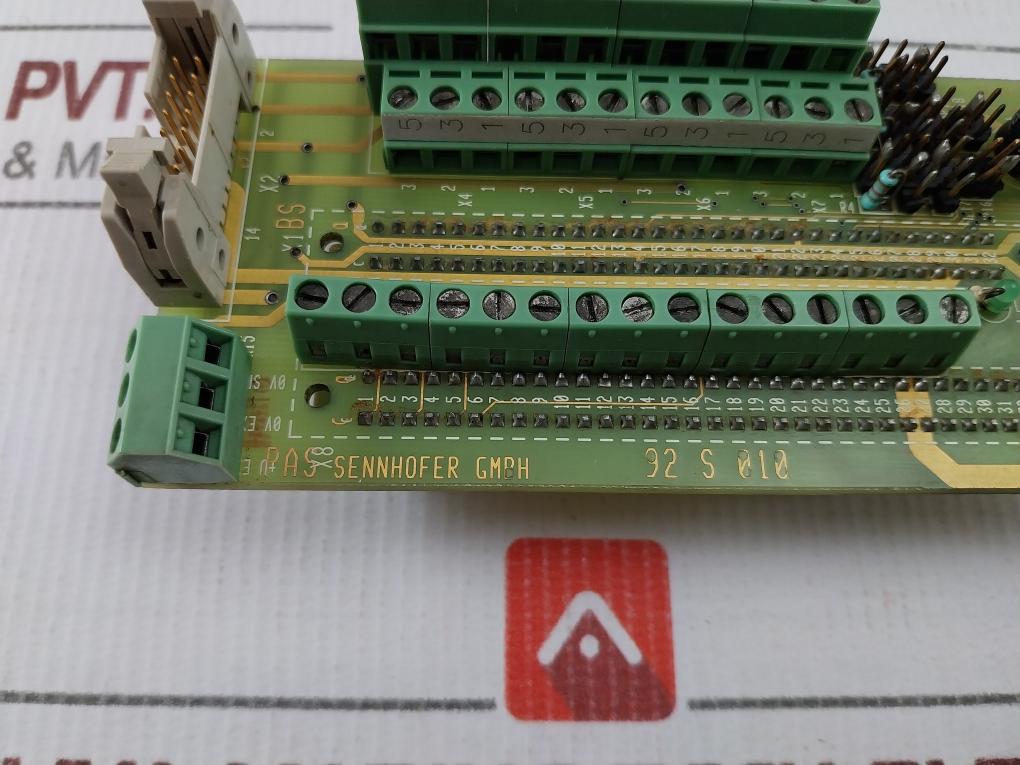Pas Sennhofer 92 S 010 Terminal Interface Board Module 9350