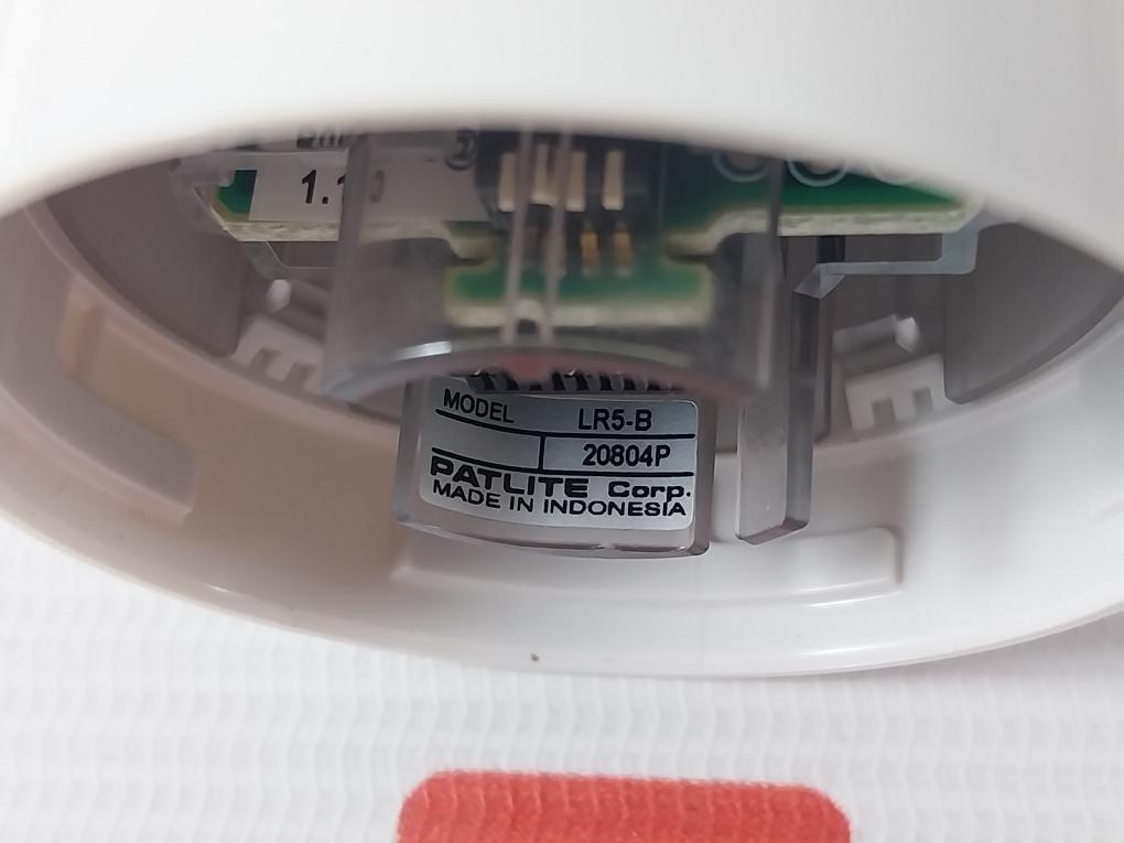 Patlite Lr5-102Wjbw-r Direct Mount Signal Tower 24V Dc 0.25A 6.6W