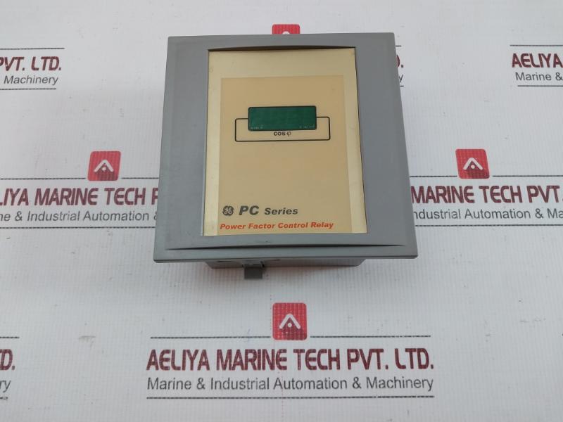 Pc Series Power Factor Control Relay Pc-12 250Vac 45-65Hz General Electric