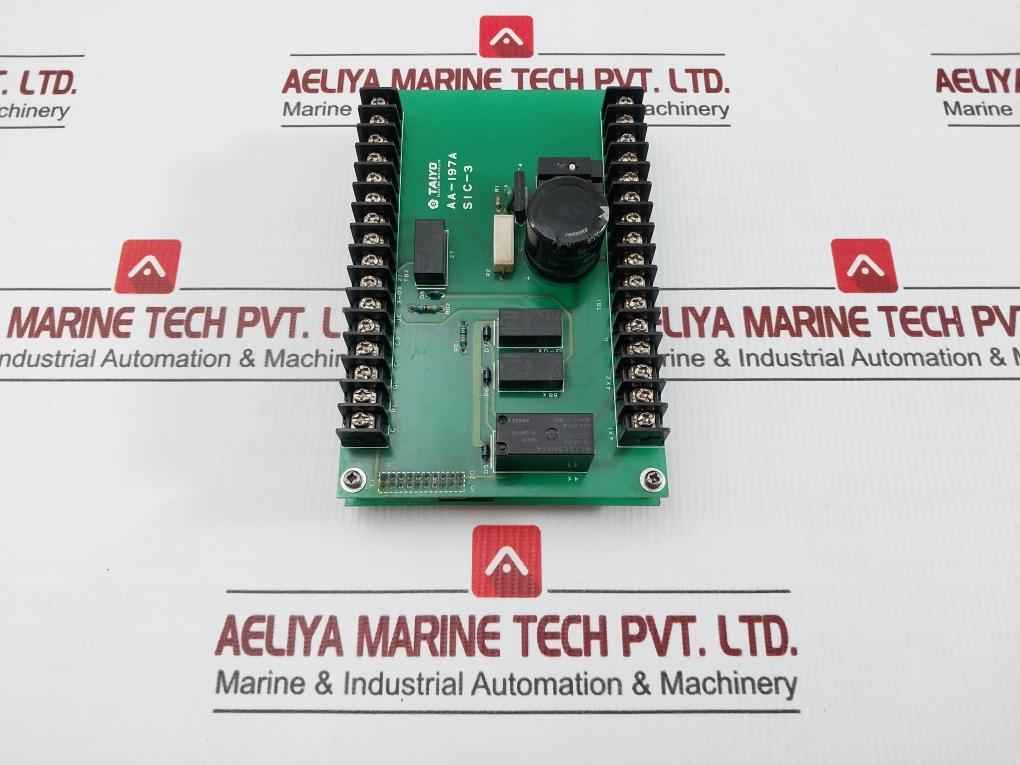 Pcb Card Aa-197A Taiyo Electric Sic-3