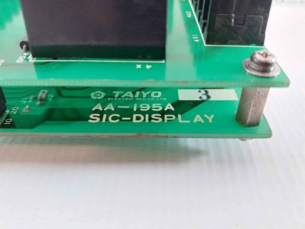 Pcb Card Aa-197A Taiyo Electric Sic-3