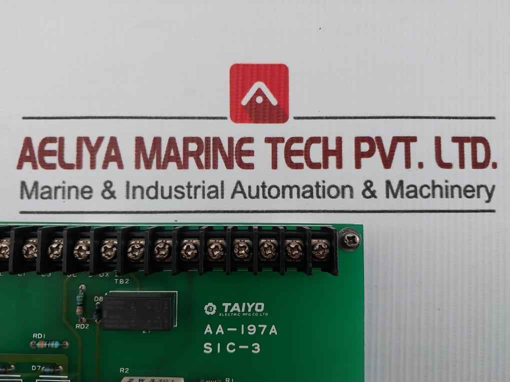 Pcb Card Aa-197A Taiyo Electric Sic-3